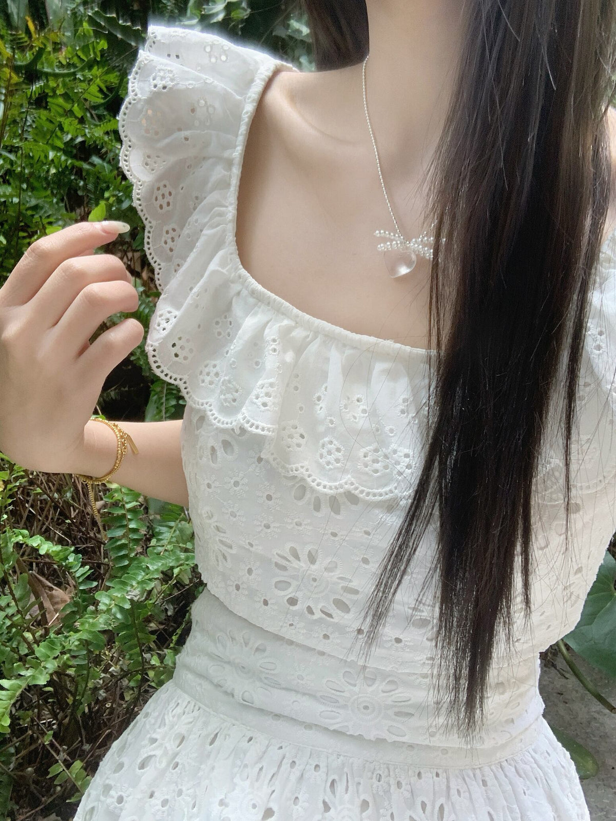 【set】レースカットワークセット　M29814
