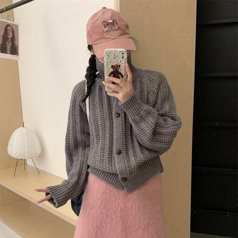 【outer】ニットカーデ　M27151