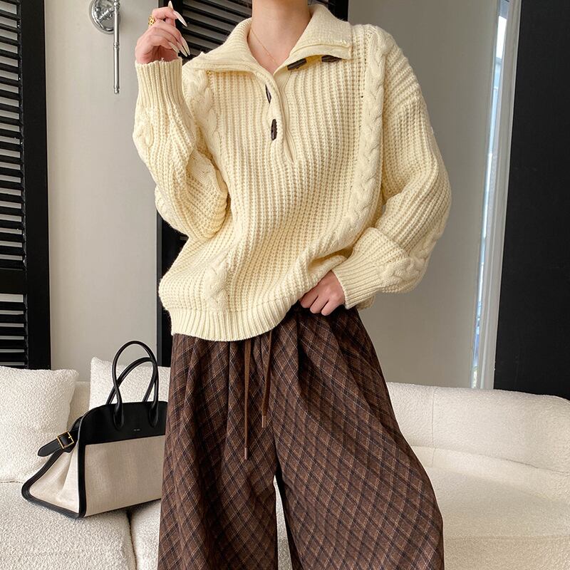 【tops】2wayニットトップス Q7484