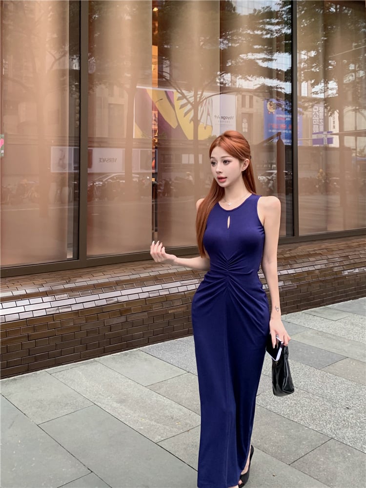 【dress】ノースリーブワンピース　M24351