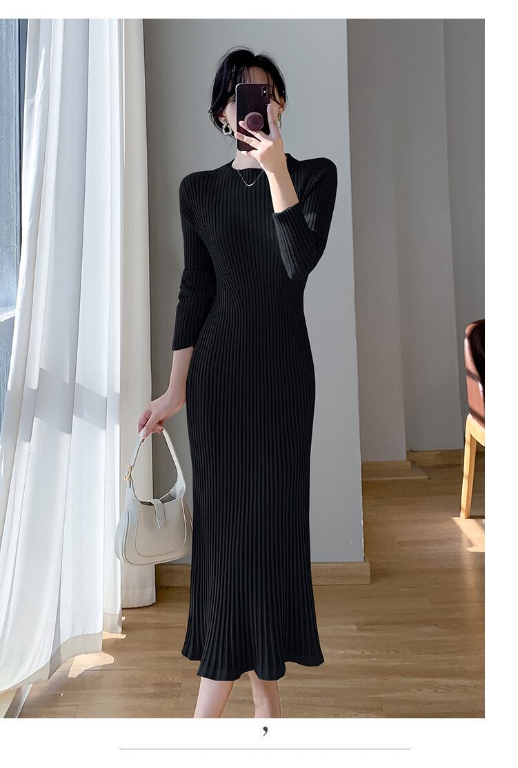 【dress】ニットワンピース　M18482