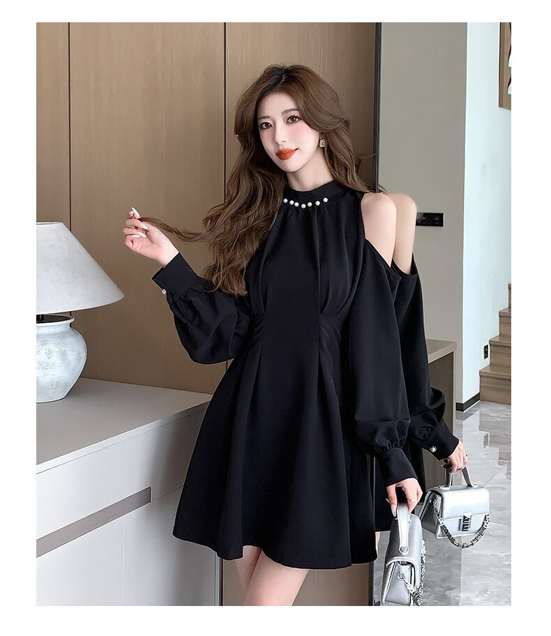【dress】オフショルダーワンピース　M28871