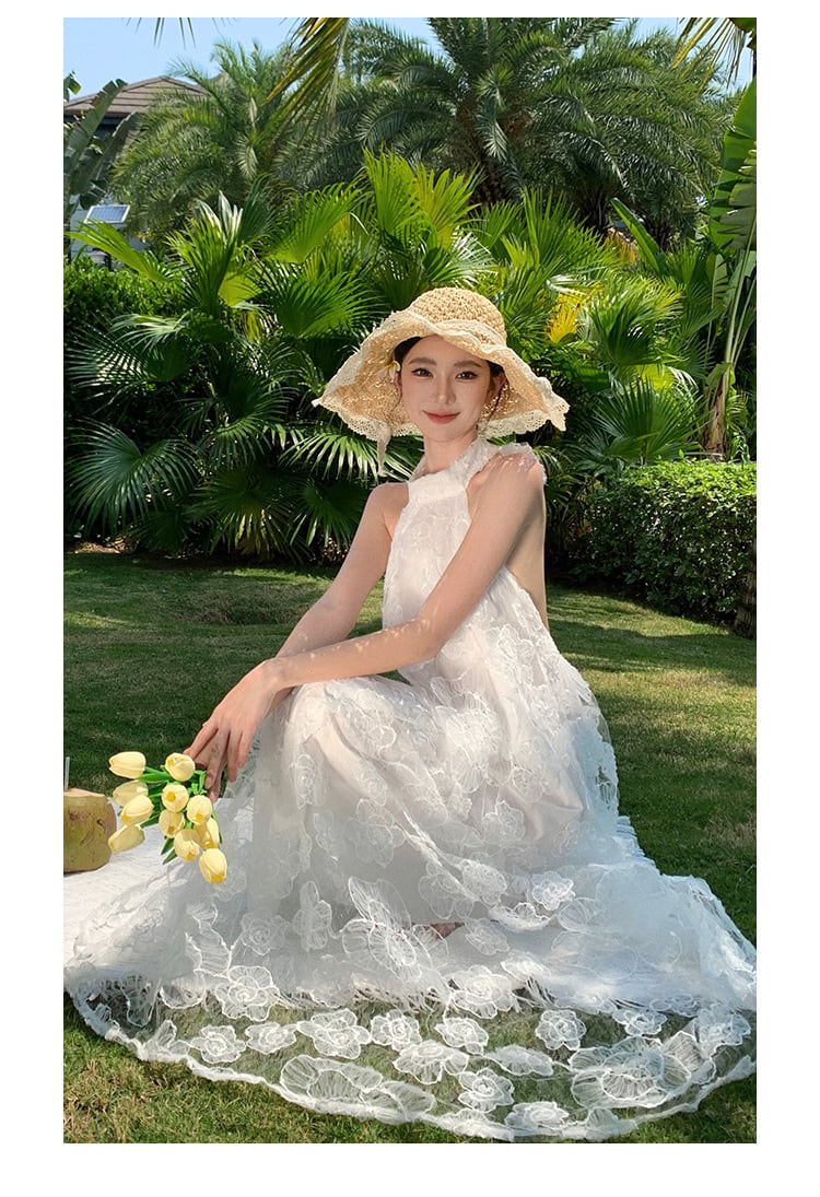 【dress】ホルターネックワンピース　M25290