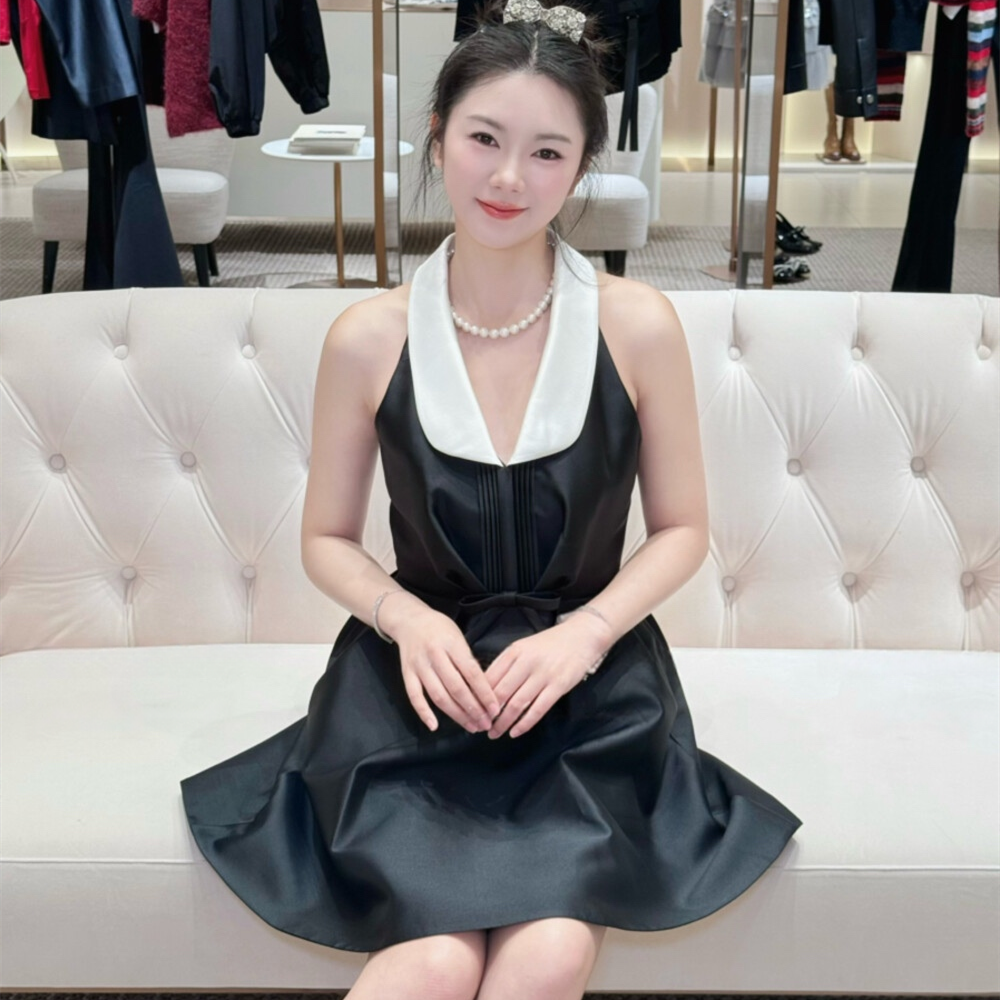 【dress】リボンミニワンピース　N3532