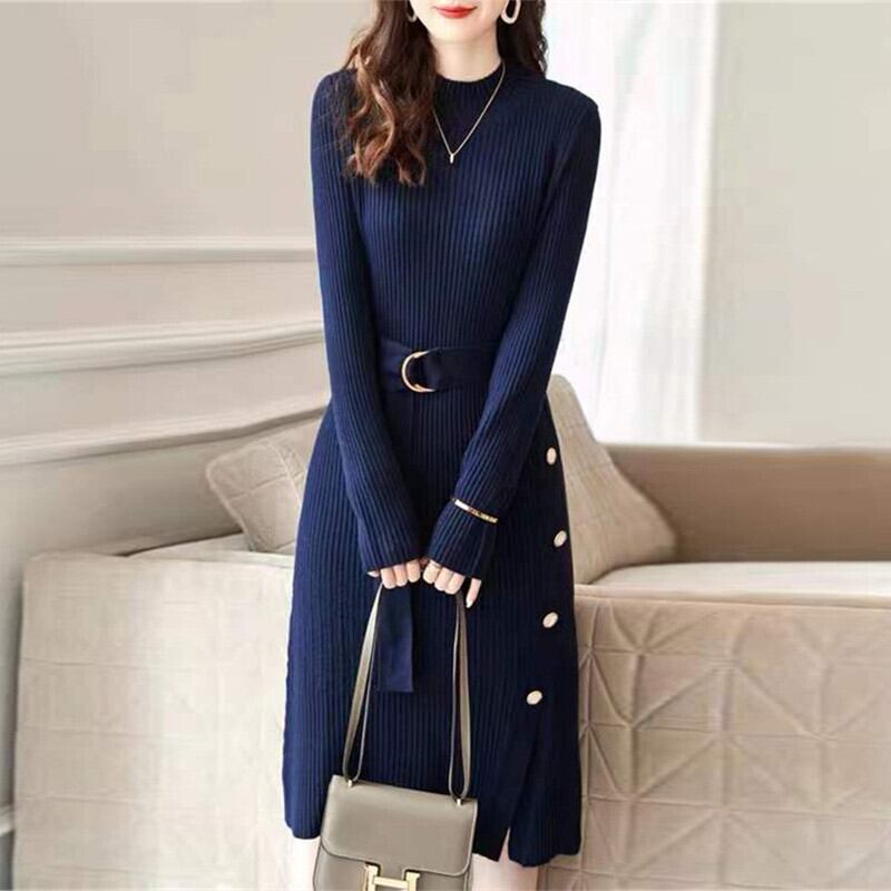 【dress】ニットワンピース　M18945