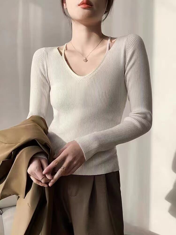 【tops】ニットトップス　M28627