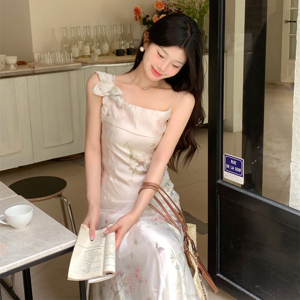 【dress】花柄デートワンピース　M29982