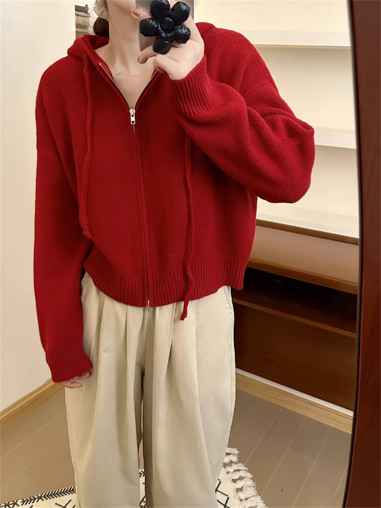 【outer】Wジップニットカーデ　M25963