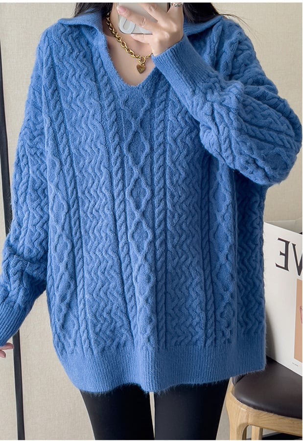 【tops】ニットセーター　M25989
