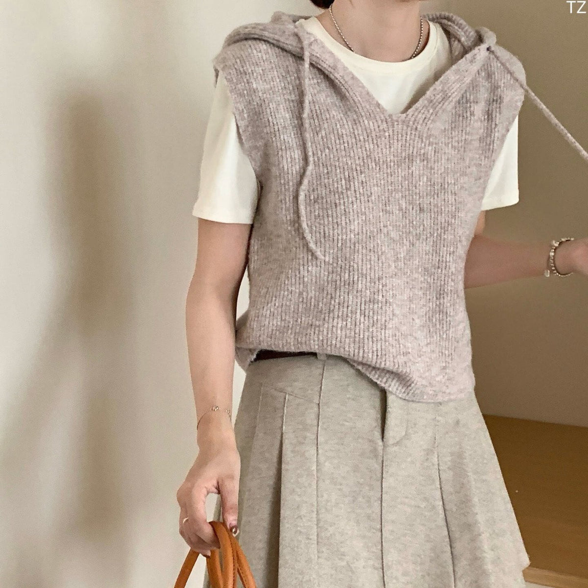 【tops】ニットベスト　M25922