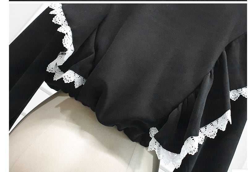 【tops】フリルプルオーバー　M27391
