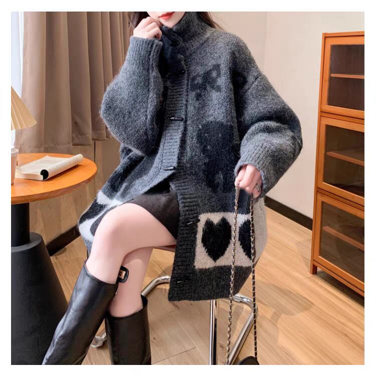 【outer】ニットカーデ　M28167