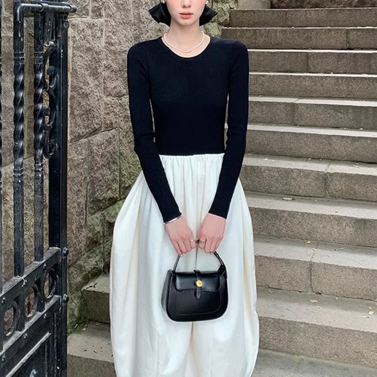 【dress】ドッキングワンピース　M18474