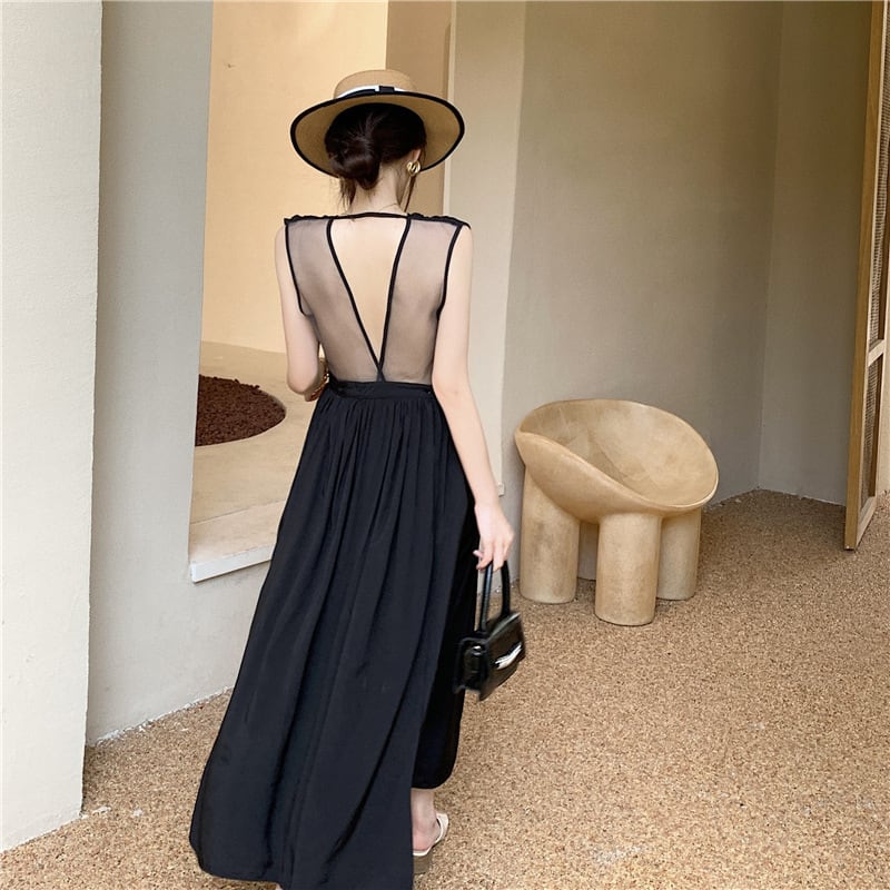 【dress】ノースリーブワンピース　M24755
