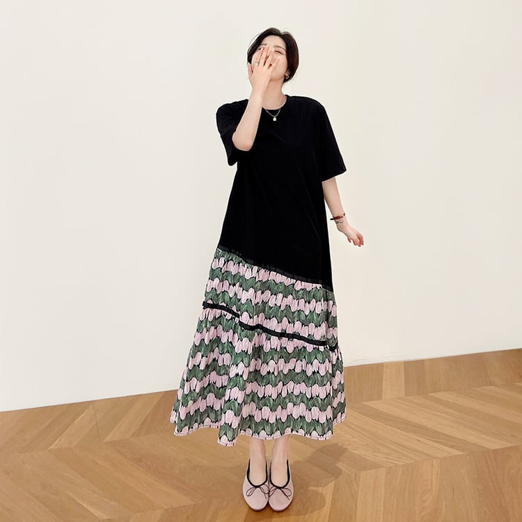 【dress】カジュアルワンピース　M24834