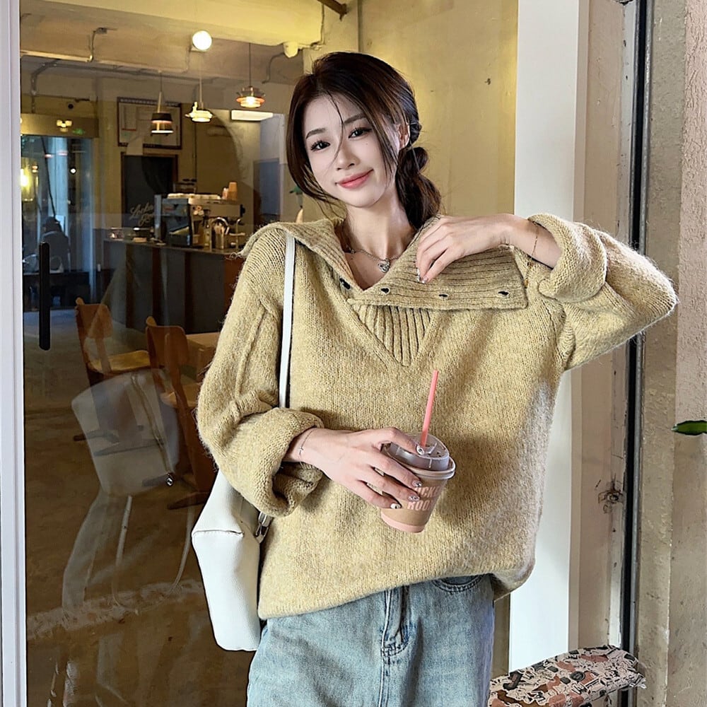 【tops】ニットセーター　M27673