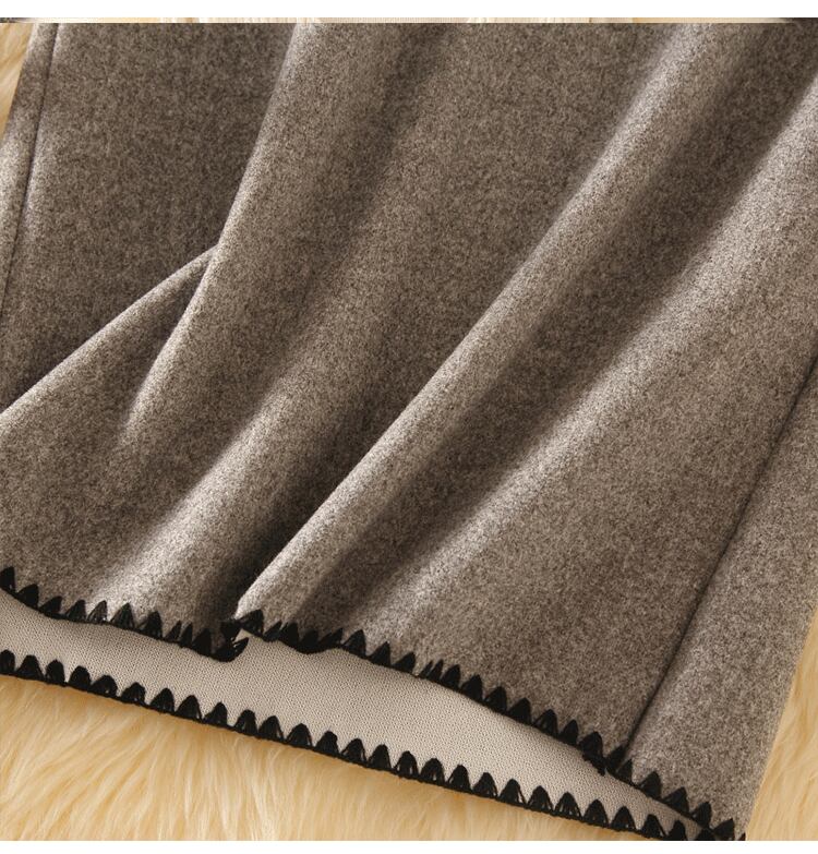 【set】好感度UP!気質満点レトロ長袖セーター+オシャレベストエレガント２点セット G3815