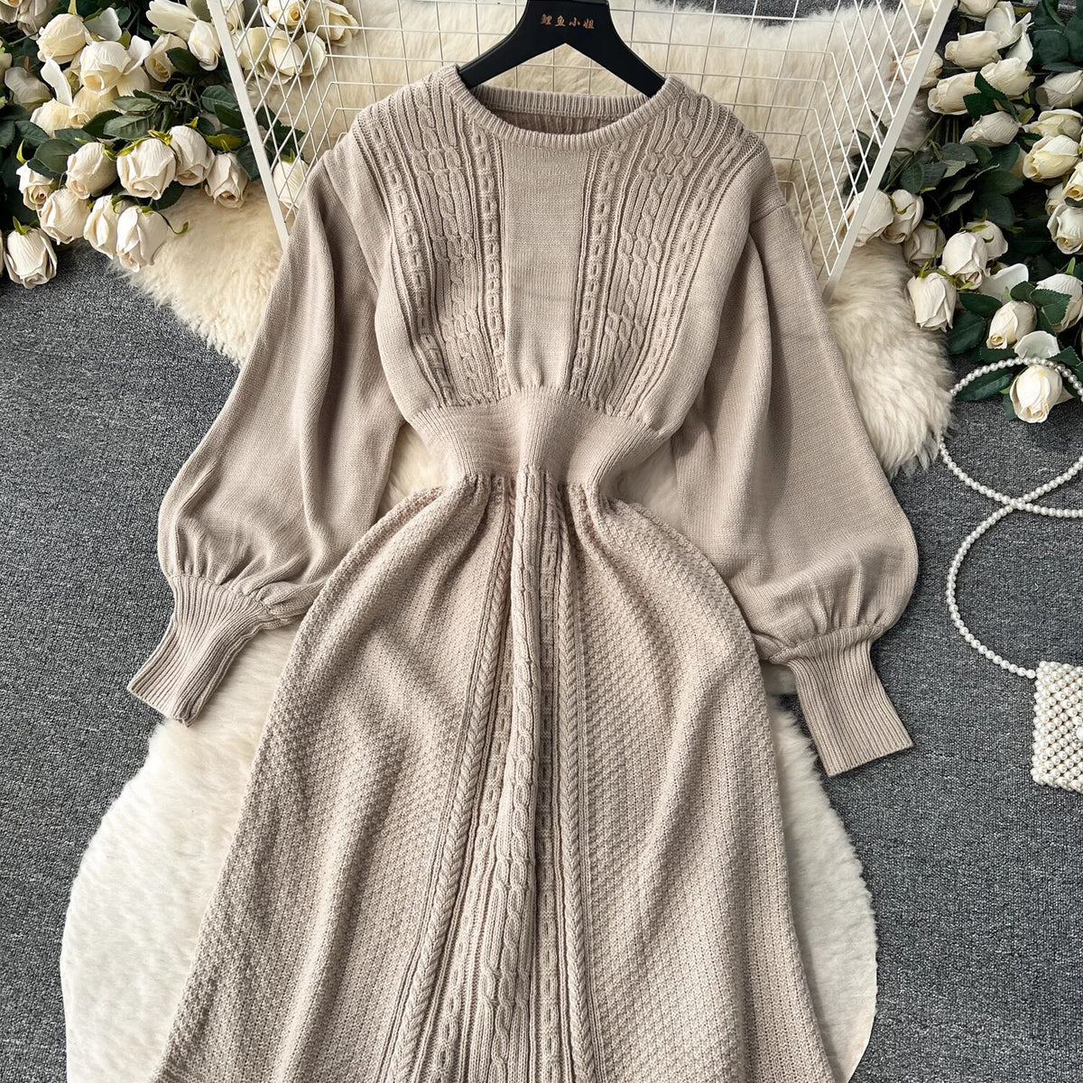 【dress】ニットワンピース　M18791