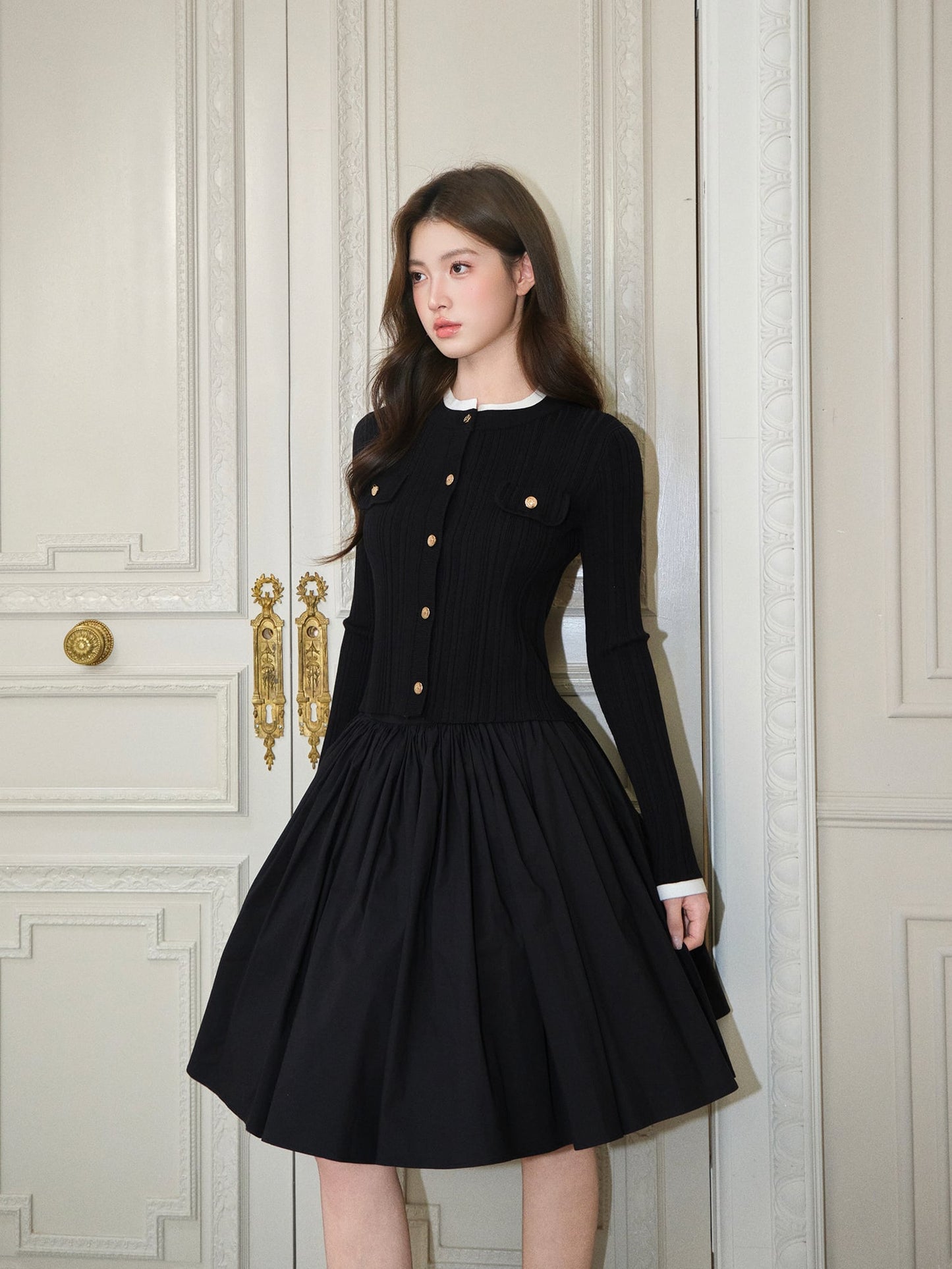 【outer】ニットカーディガン　N3436