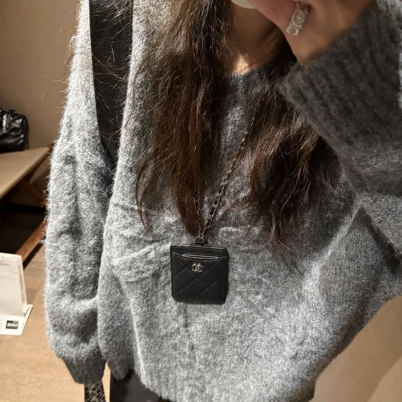 【tops】リボンニットトップス Q7243