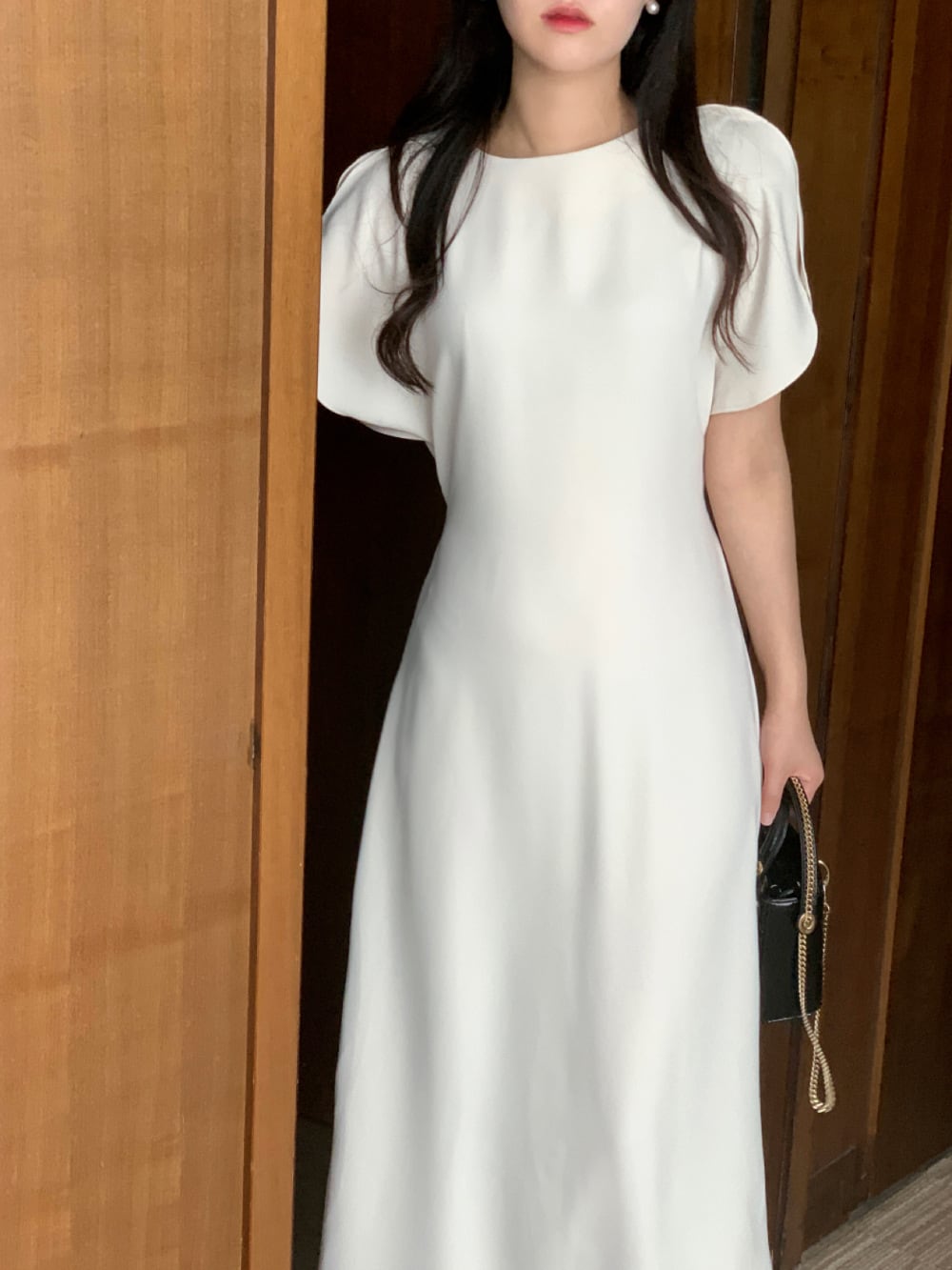 【dress】無地ワンピース　M24728
