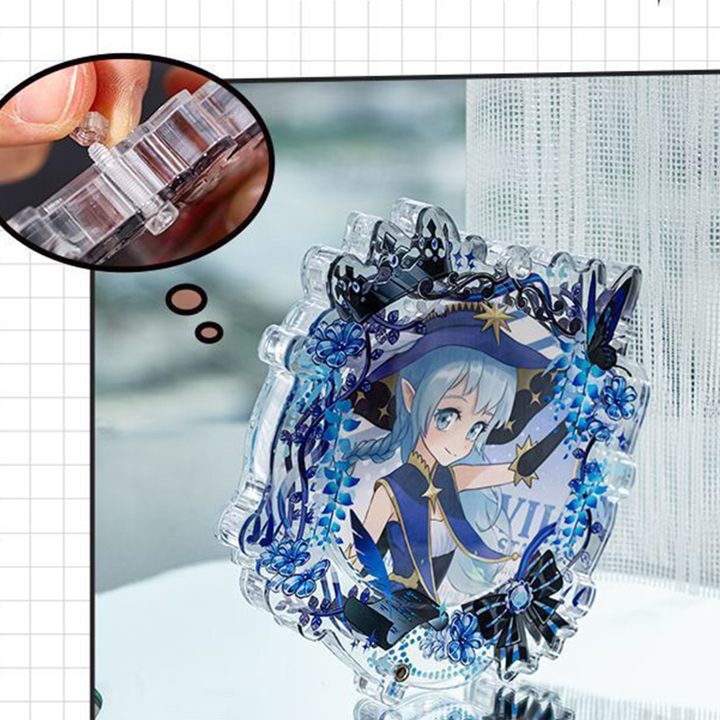 【GOODS】58－65mm 花輪 缶バッジホルダー カバー Q2245