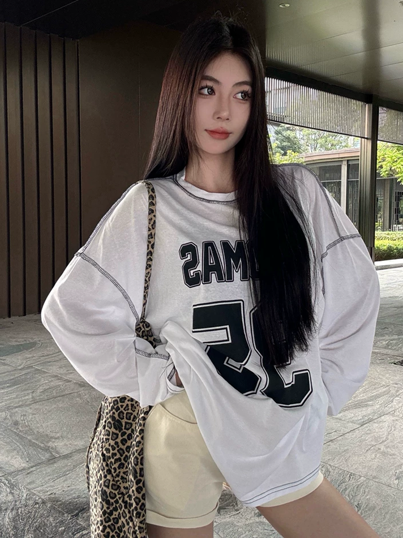 【tops】オーバーサイズTシャツ Q8622