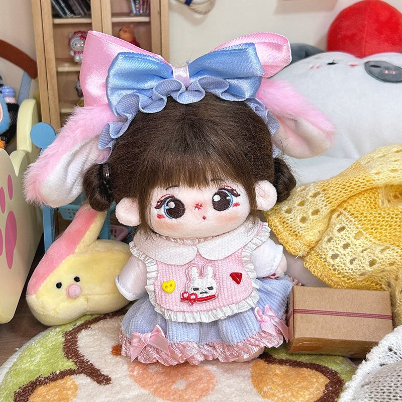 【GOODS】着せ替え  ぬいぐるみ服 10cm/20cm うさぎちゃんセット Q2573