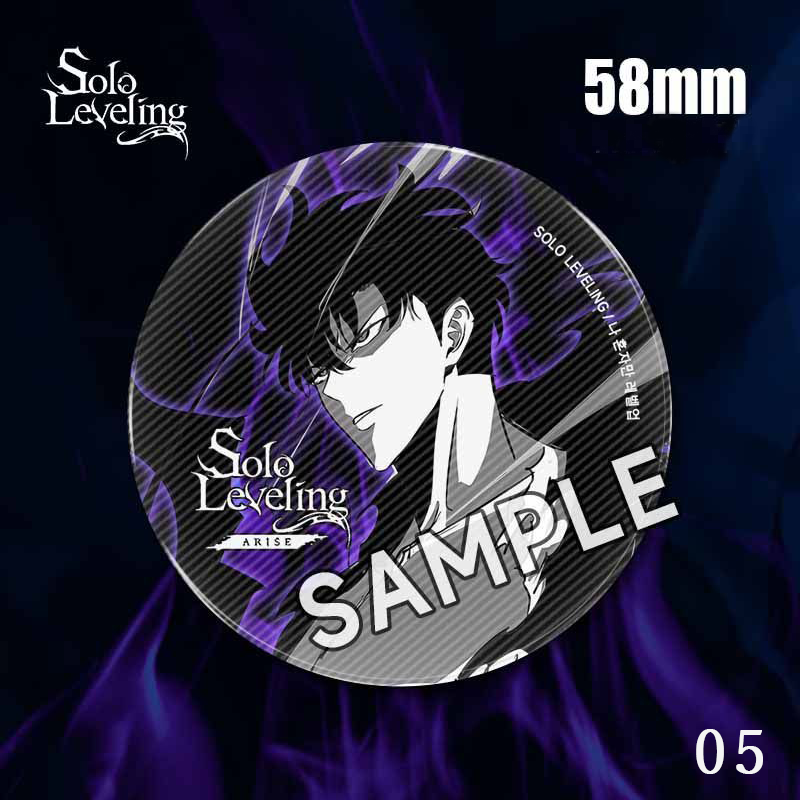 【GOODS】俺だけレベルアップな件 58mm 缶バッジ Q2481