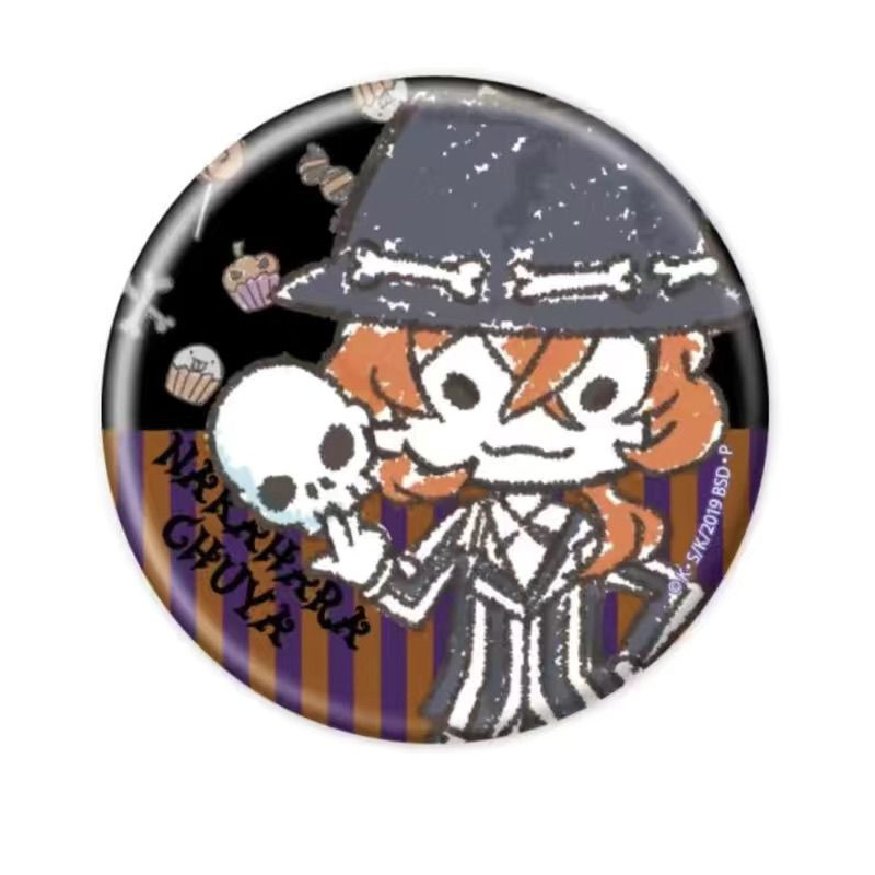 【GOODS】文豪ストレイドッグス ハロウィン 58mm 缶バッジ Q2516