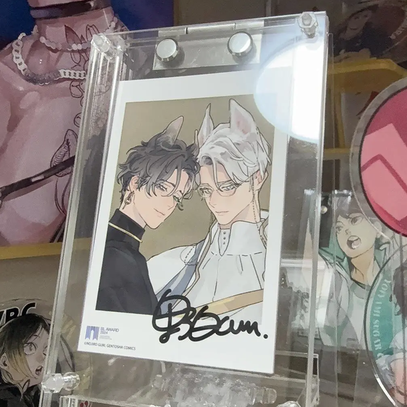 【GOODS】アクリル フォトフレーム B2サイズ収納 イーゼル型 Q2488