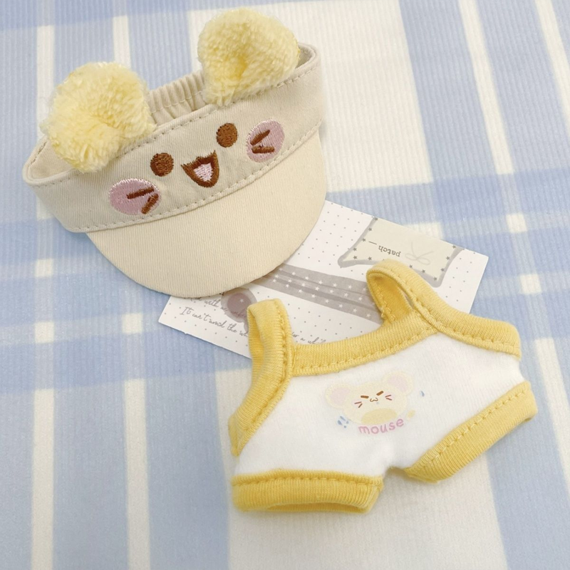 【GOODS】着せ替え  ぬいぐるみ服 10cm 2点セット Q2569