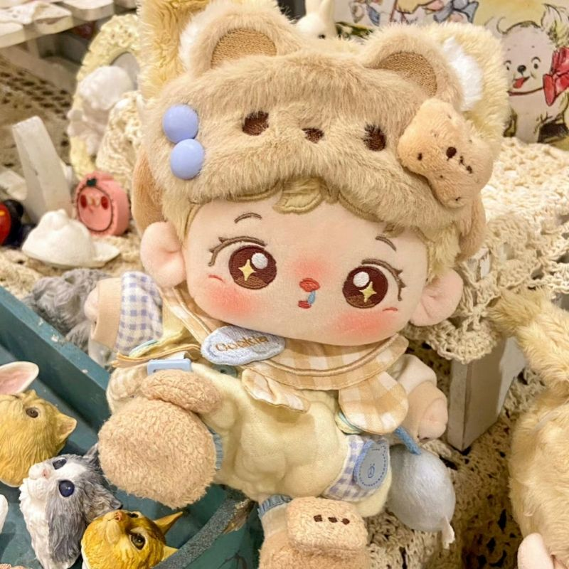 【GOODS】着せ替え  ぬいぐるみ服 20cm 熊ちゃん 6点セット Q2572