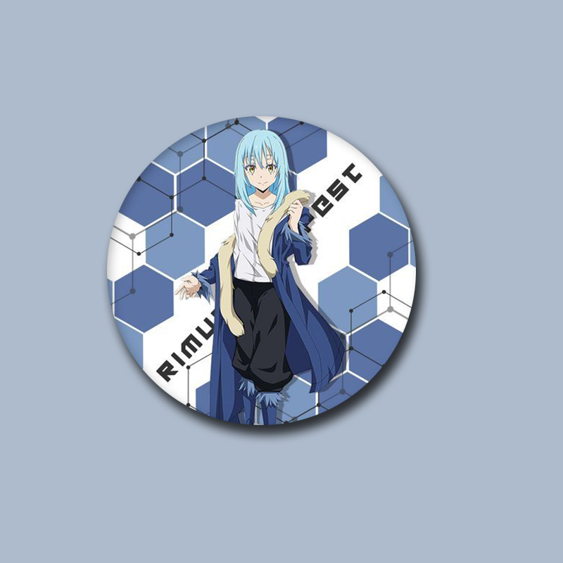 【GOODS】転スラ リムル 58mm 缶バッジ Q2255