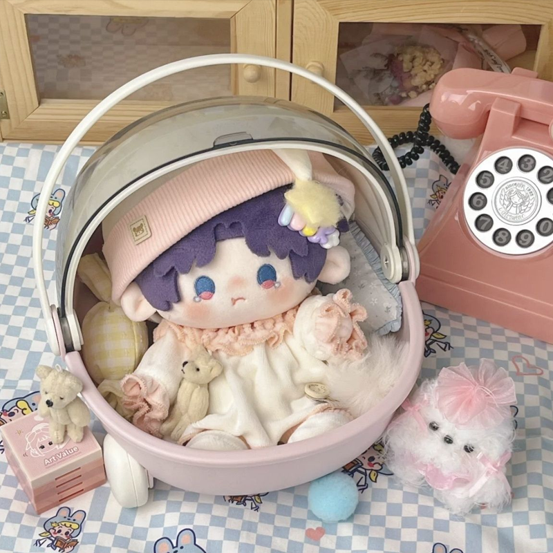 【GOODS】着せ替え 20cm ぬいぐるみ服 パジャマ4点セット Q2501