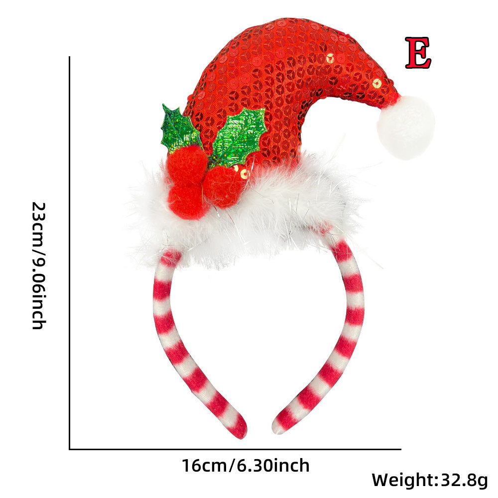【小物】クリスマスカチューシャF8451