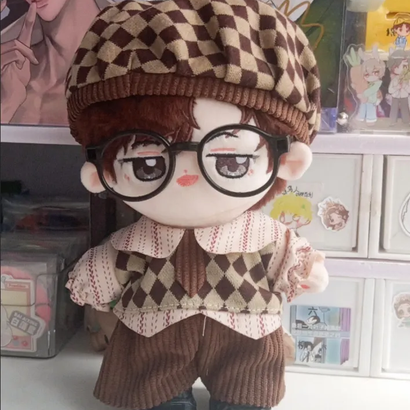 【GOODS】着せ替え 10cm20cm イギリス風 ぬいぐるみ服 5点セット Q2518