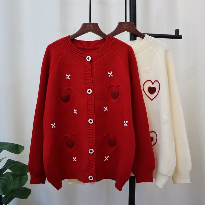 【outer】ニットカーデ　M25687