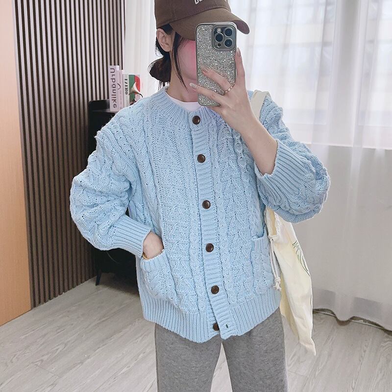 【outer】ニットカーデ　M27402