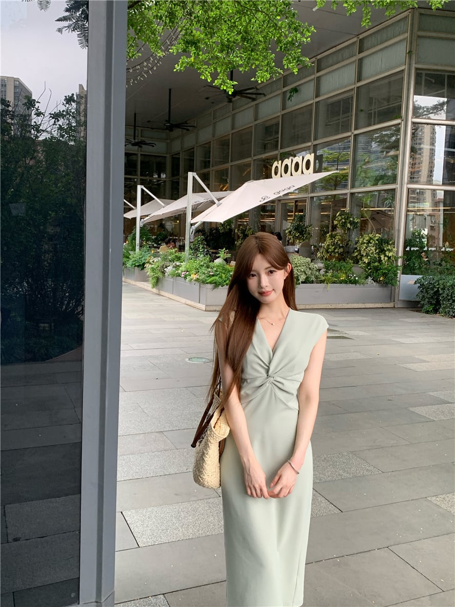 【dress】ノースリーブワンピース　M24288