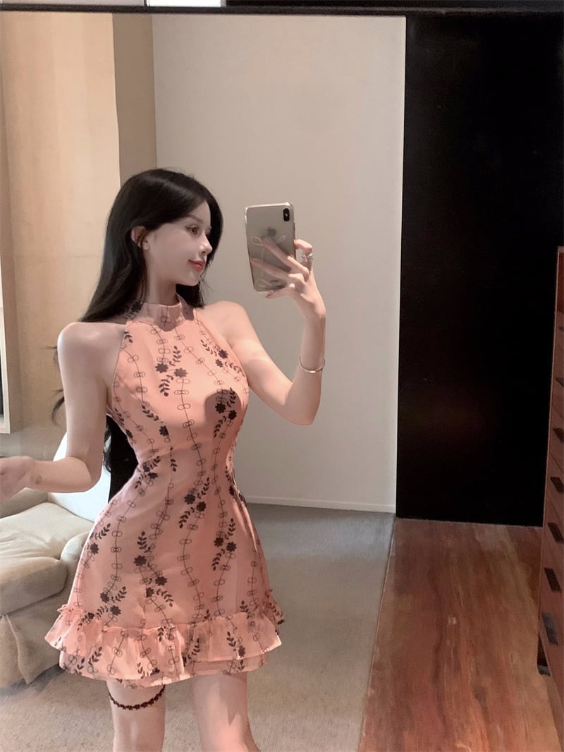 【dress】リボン付きワンピース　M24613