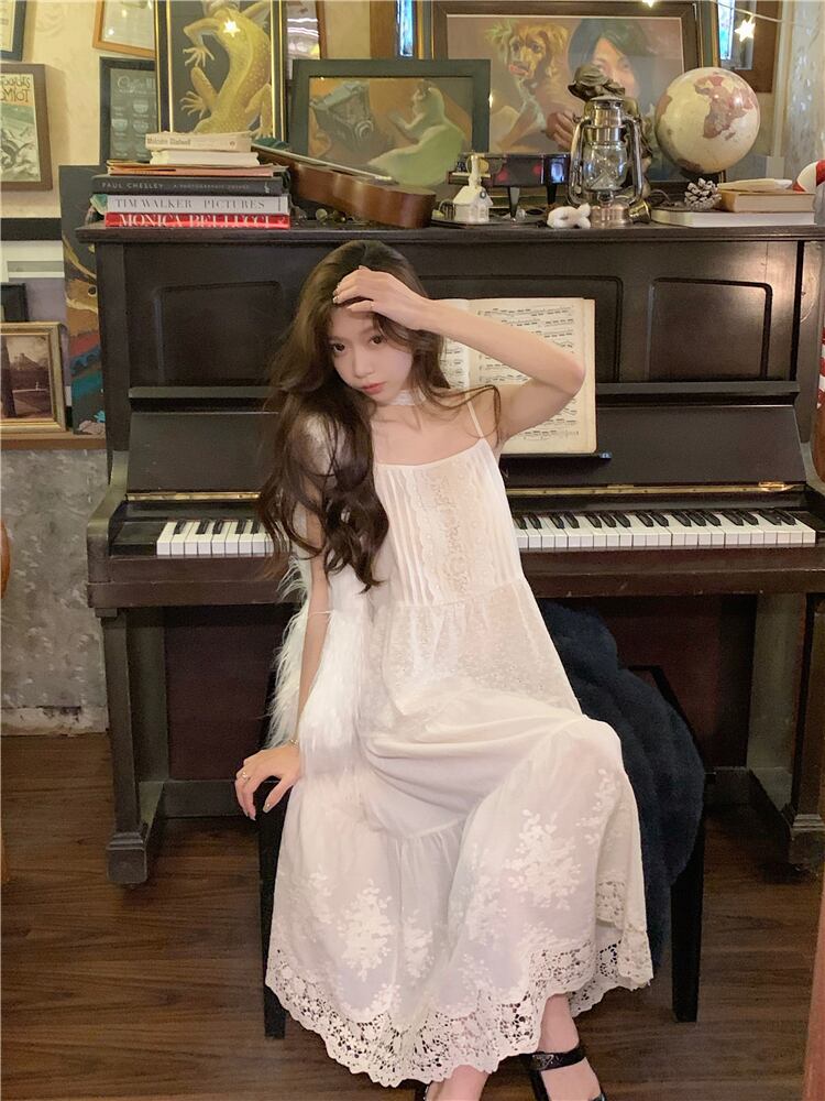 【dress】レースキャミワンピース G20138