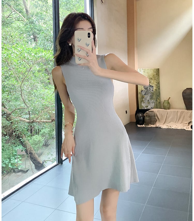 【dress】ノースリーブワンピース　M24233