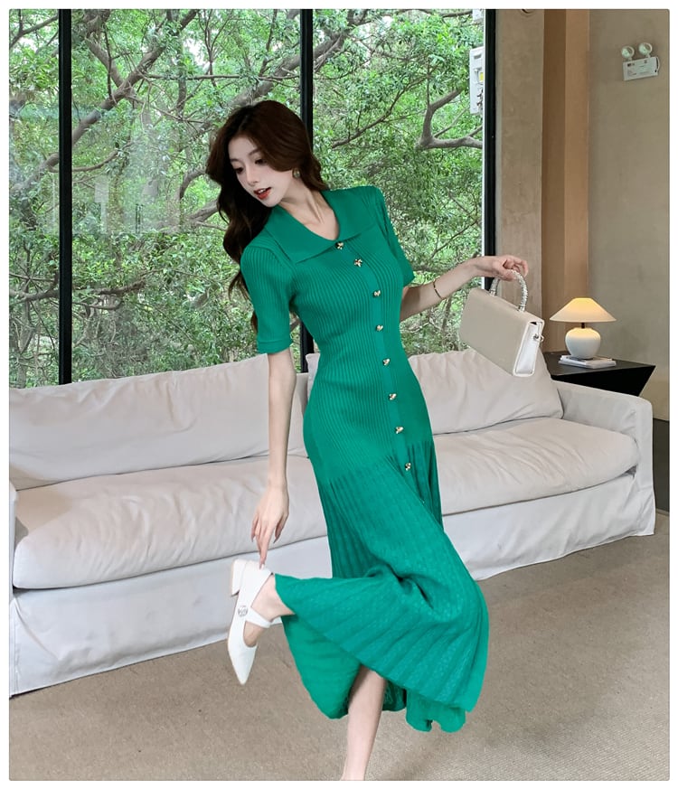 【dress】ニットワンピース　M23902