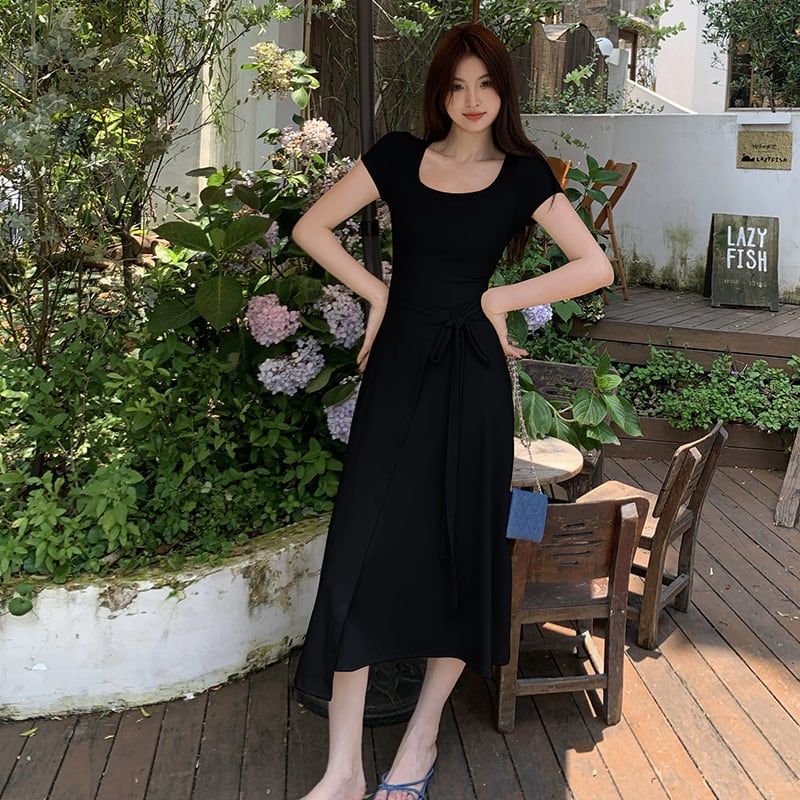【dress】無地ワンピース　M24655
