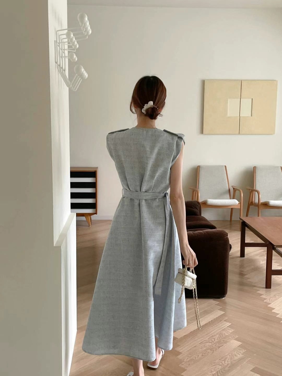 【dress】ノースリーブワンピース　M24746