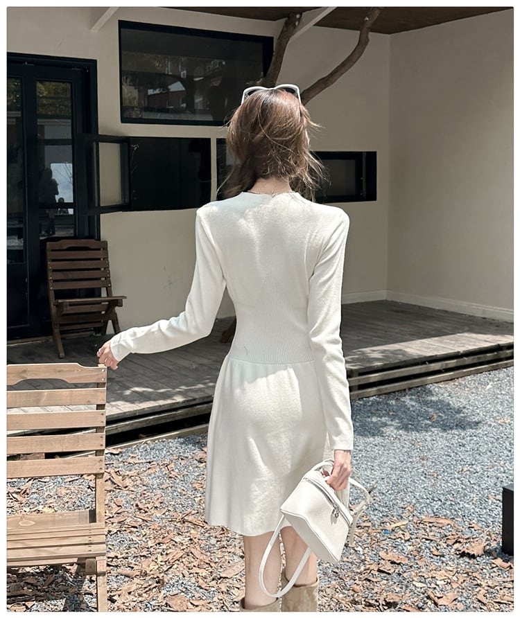 【dress】ニットワンピース　M25771