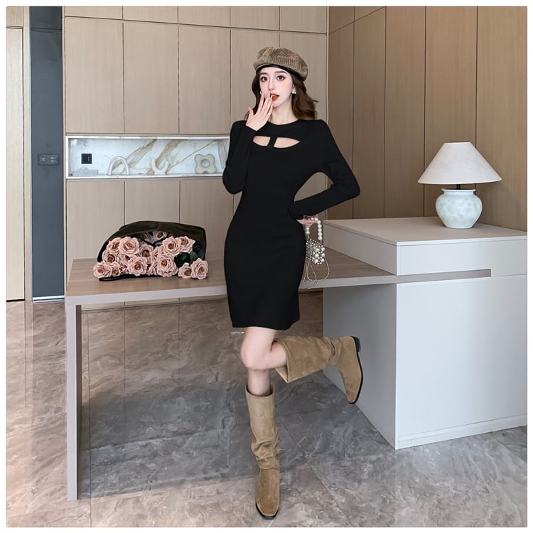 【dress】ニットワンピース　M28340
