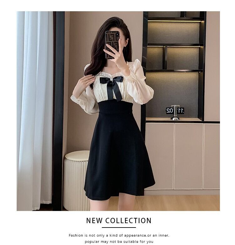 【dress】ドッキングワンピース　M18756