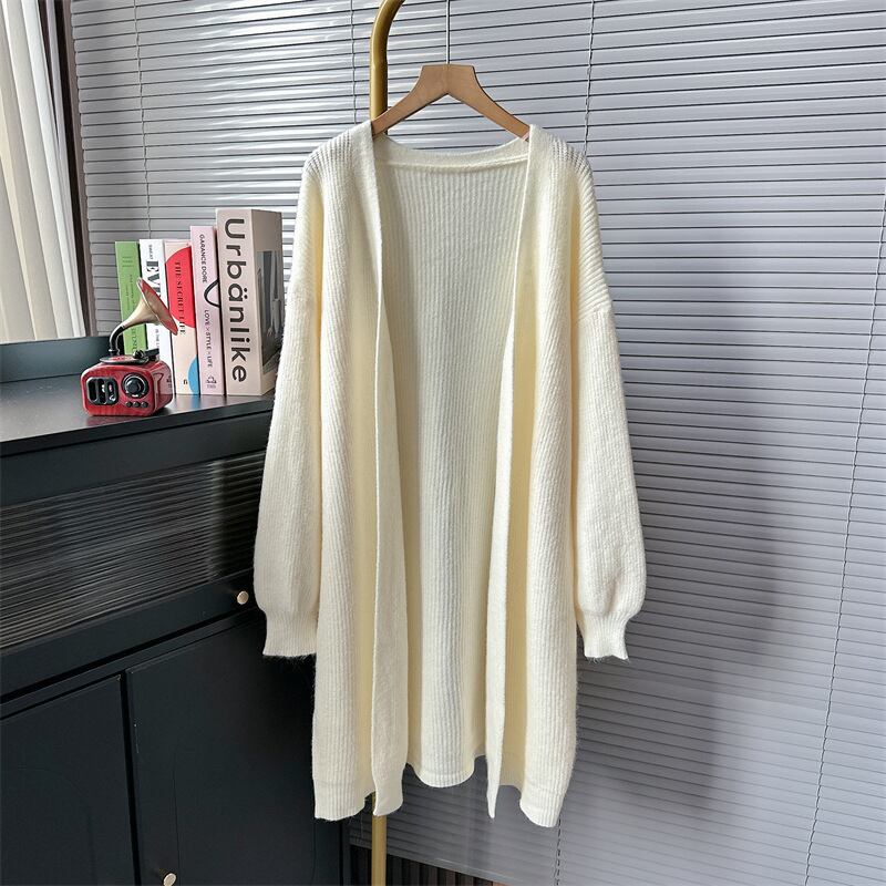 【outer】ロング丈ニットカーデ　M18901